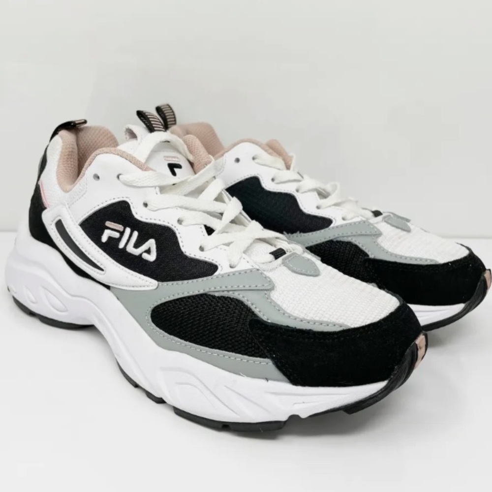 Fila Womens Recollector 5RM01348-119 White Casual Shoes Sneakers